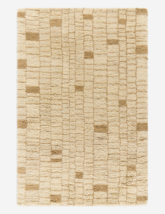 Madrazo Moroccan Style Hand-Tufted Wool Rug