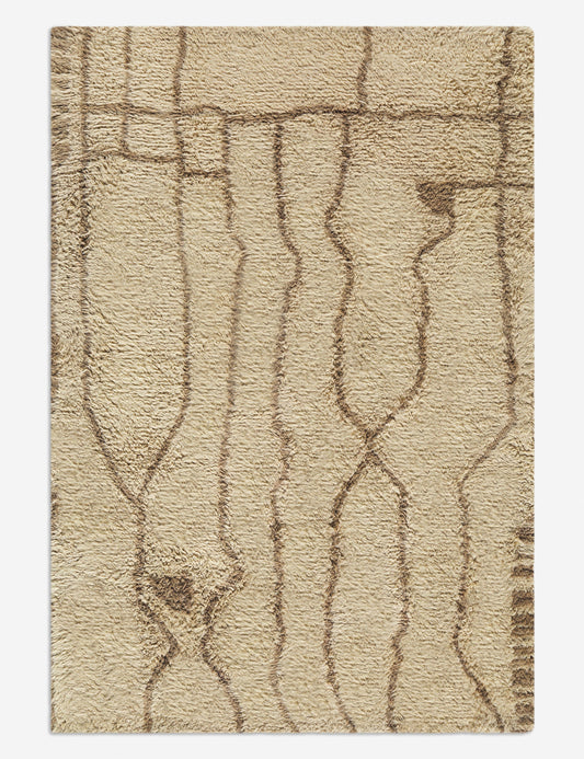 Labra Moroccan Style Hand-Tufted Wool Rug