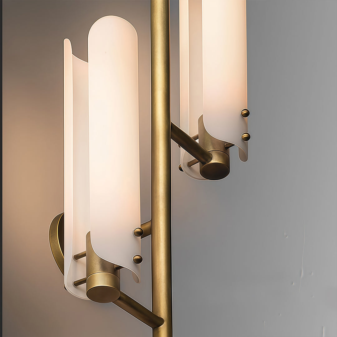 Wall Lights with Glass Shades Luxury Modern Art Deco Sconce