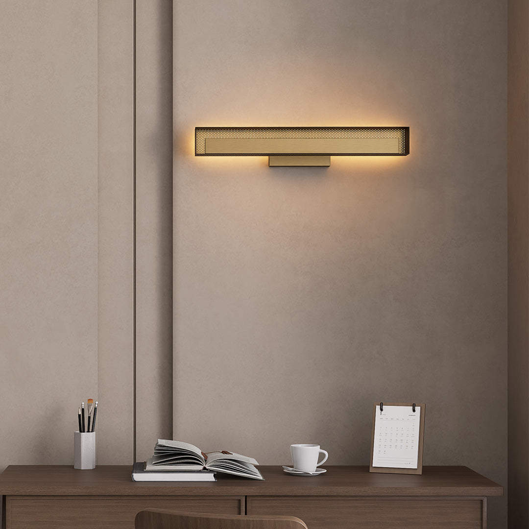 Wall Picture Lights French Retro Iron and Copper Light