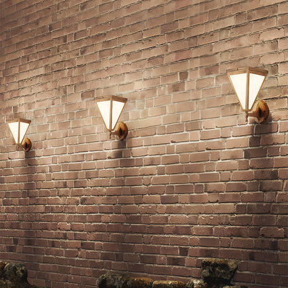 Wall Mount Outdoor Solar Lights Simple Modern Lamp