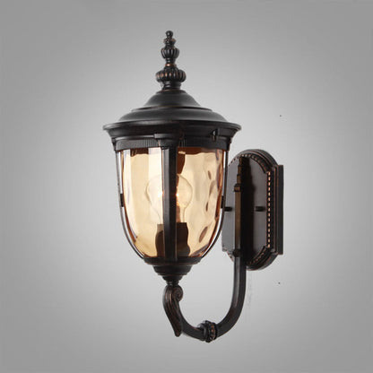 Waterproof Copper Outdoor Wall Light Retro Style