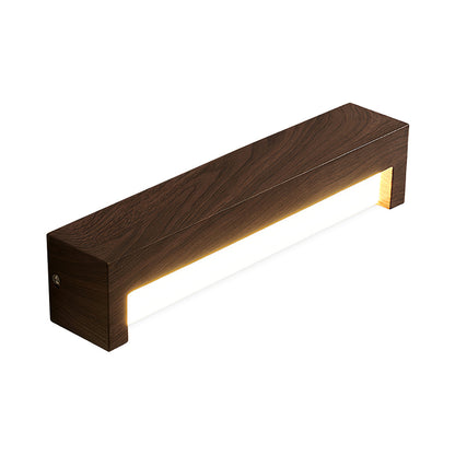 Wall Mounted LED Lights Vintage Wood Grain Wall Lamp