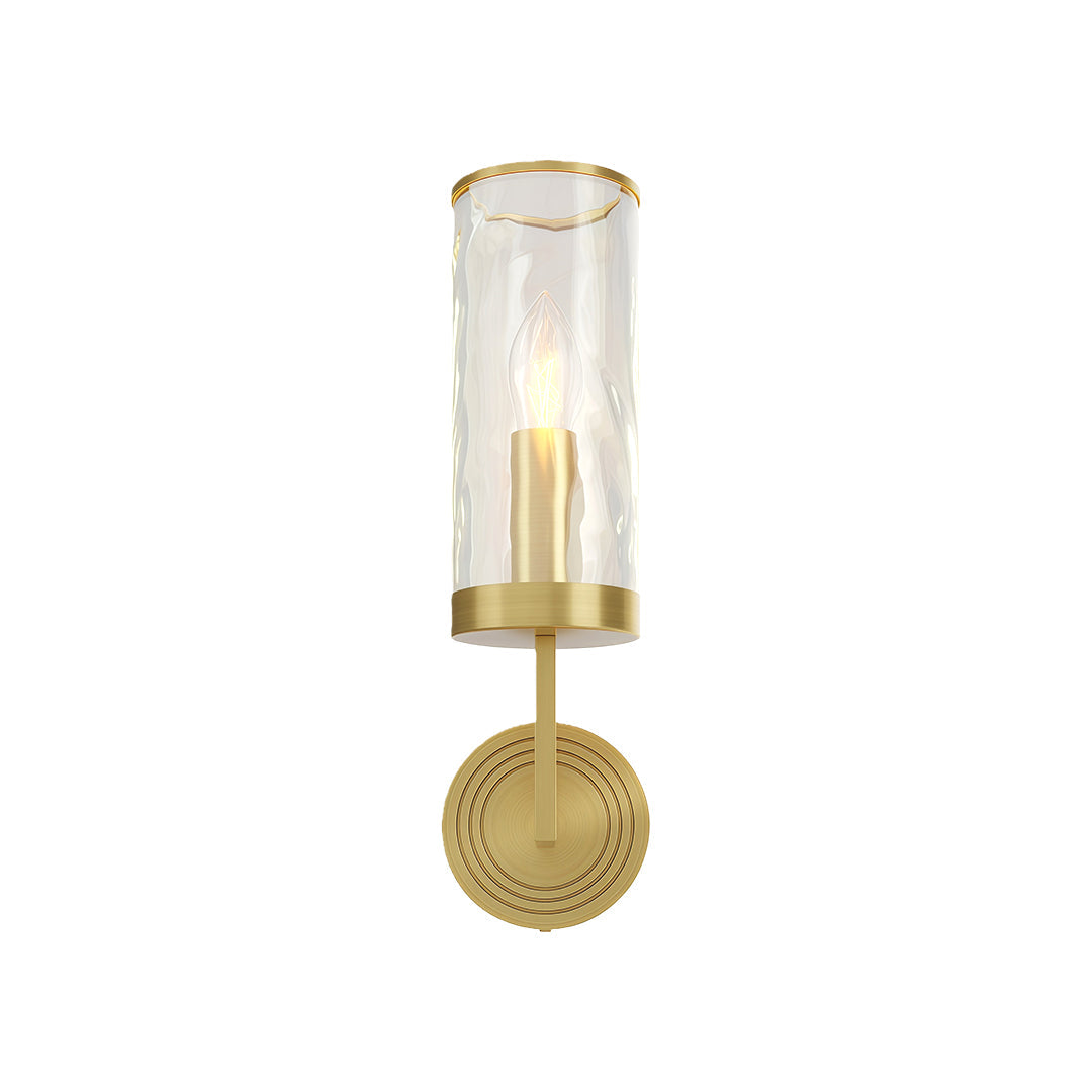 Wall Glass Light Modern Minimalist Style Copper Lamp