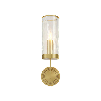 Wall Glass Light Modern Minimalist Style Copper Lamp