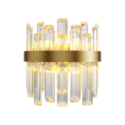 Wall Art Light Fixtures French Luxury Crystal Lamp