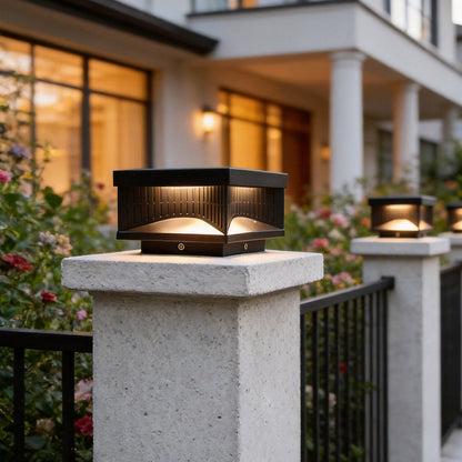 [Open-Box]Square Outdoor Pillar Lights Stripe Decorative LED Light