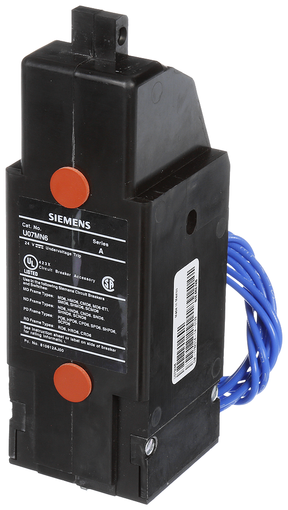 BREAKER MD/ND/PD/RD 24VDC UV TRP