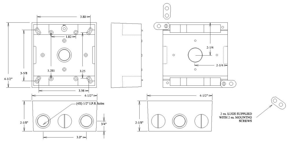 30239, Weatherproof Outlet Box