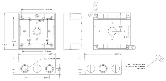 30239, Weatherproof Outlet Box