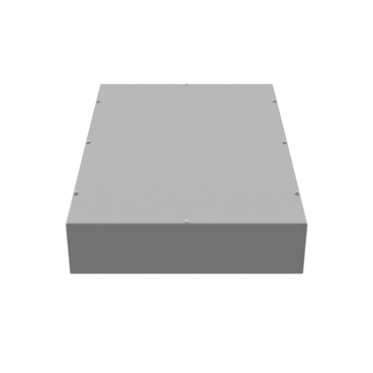 36x6x24 Screw Cover Type 1 UL Listed Steel No Knockouts ANSI 61 Gray Cover With Teardrop Slots Mounting Holes In Back