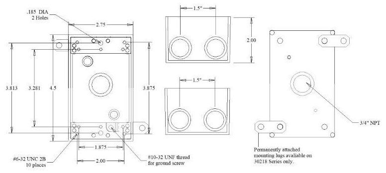 30218, Weatherproof Outlet Box
