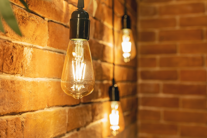4.5 Watt ST19 LED; Transparent Amber; Medium base; 2000K; 350 Lumens; 120 Volt
