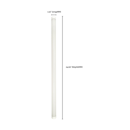 8 Watt; 2 Foot LED T8; Medium Bi Pin base; 3500K; 50000 Average rated hours; 1250 Lumens; Type A; Ballast dependent
