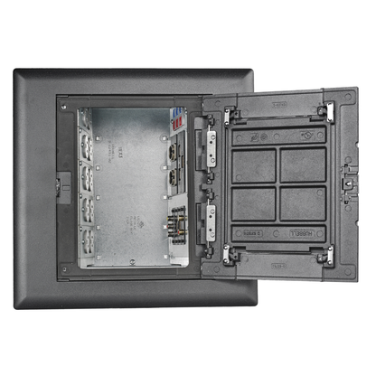 8/10-Gang AFB Series, 5.50" Deep Rectangular Box with Installation Cover