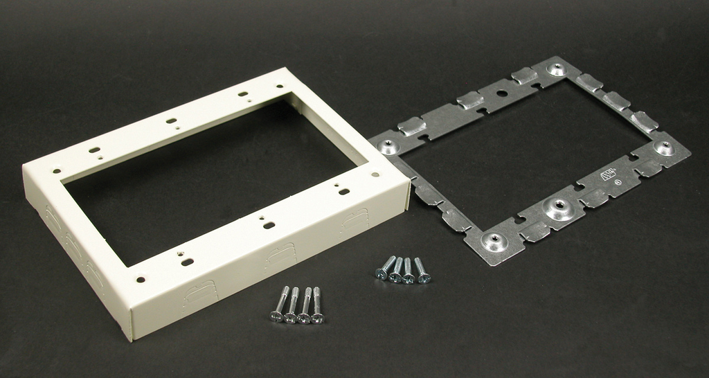 500/700 Three-Gang Flush Type Extension Adapter Fitting