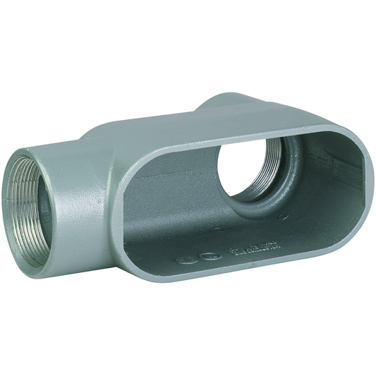 3" LB Hub, Iron Form 7 Conduit Body