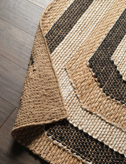 Bushra Handwoven Jute Rug