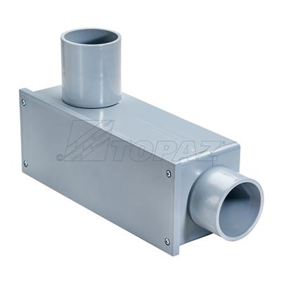 3-1/2" Schedule 40 PVC LL Type Conduit Bodies