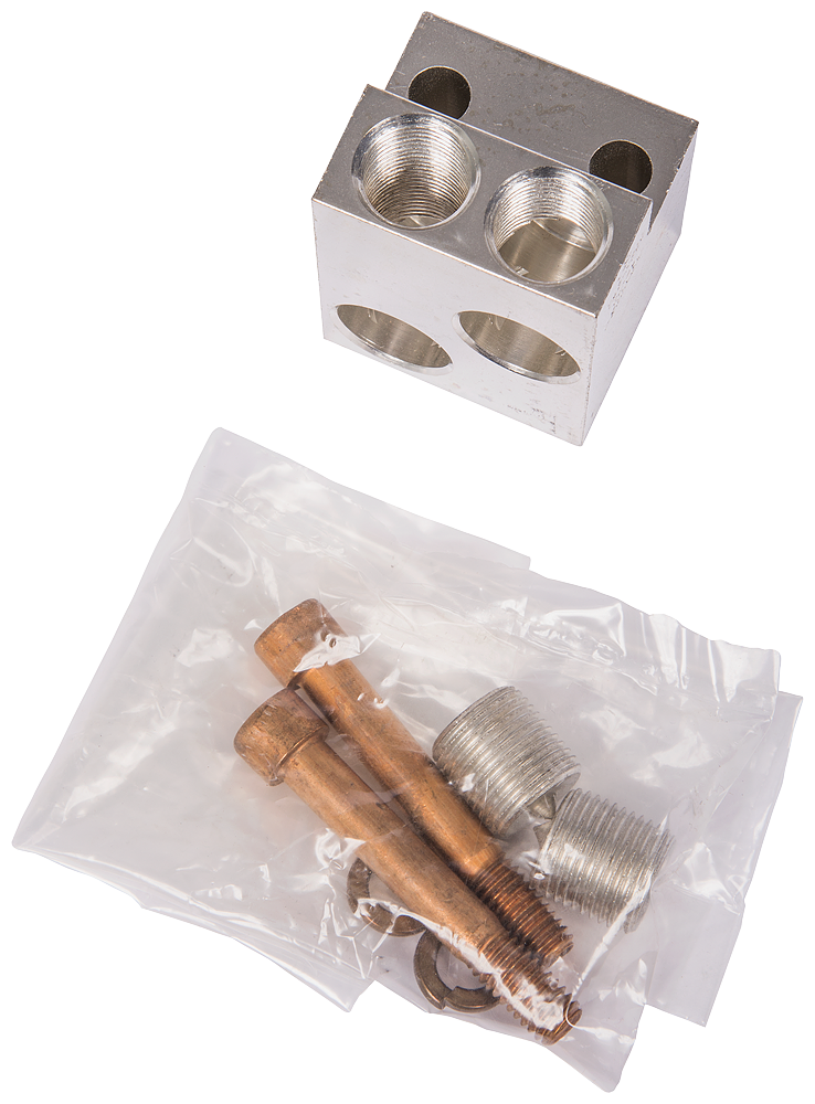 BRKR LMD/MD/ND AL BODY LUG 2W 500KCMIL