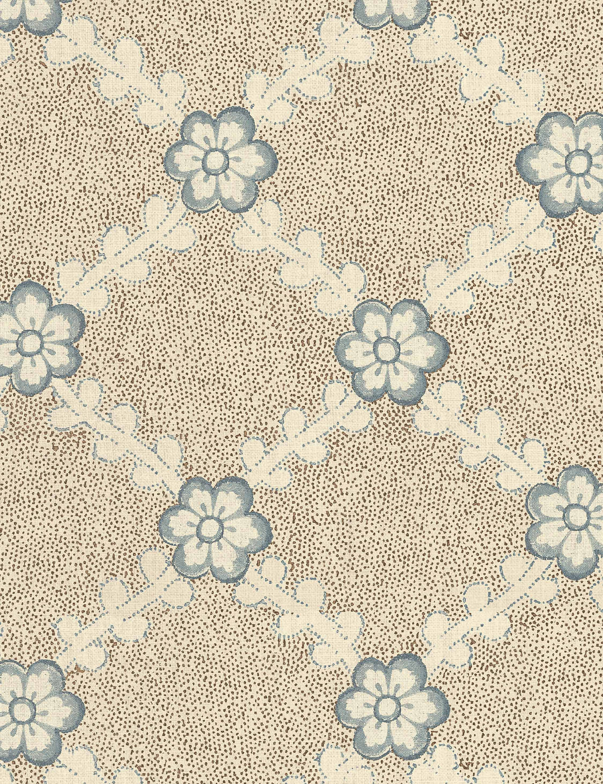 Lucia Tea Stained Linen Fabric by Nathan Turner