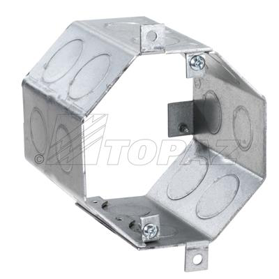 4" Octagon Concrete Ring - 3-1/2" Depth