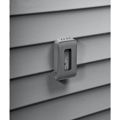 1-Gang Weatherproof In-Use Cover, Expandable, EXTRA DUTY¬Æ, Gray