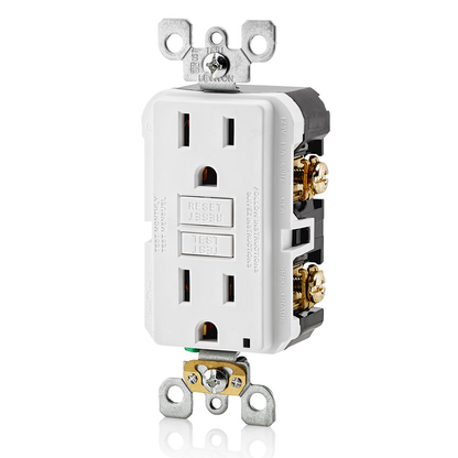 15 Amp SmartlockPro® GFCI Receptacle/Outlet