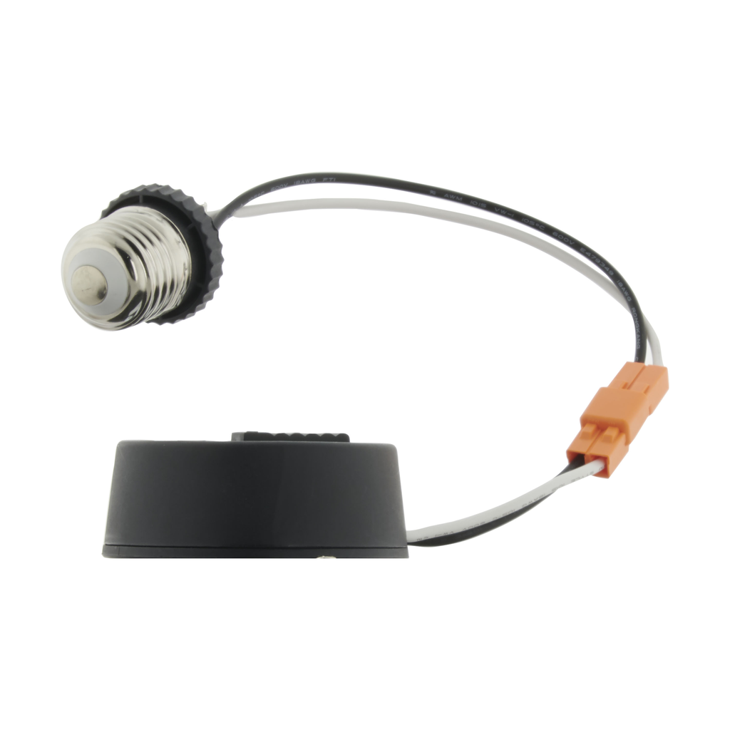 7 Watt; LED Downlight Retrofit; 4 Inch; CCT Selectable; 120 volts; Dimmable; Black Finish