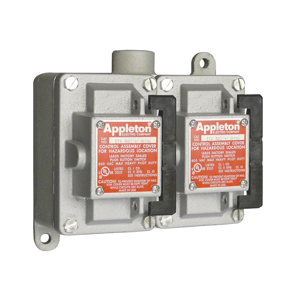 Appleton™ EFD/EFDB and EDS Control Stations and Pilot Lights - PN EFD175NLQ
