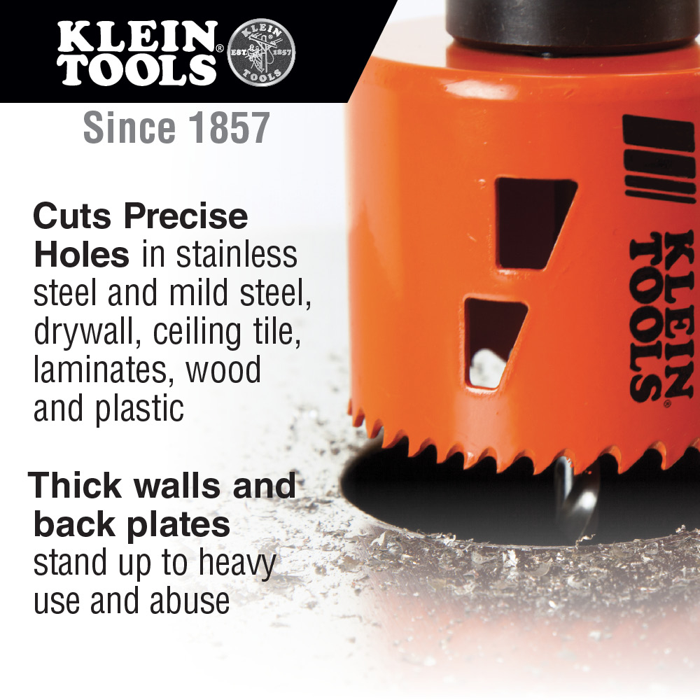 Bi-Metal Hole Saw, 1-3/4-Inch