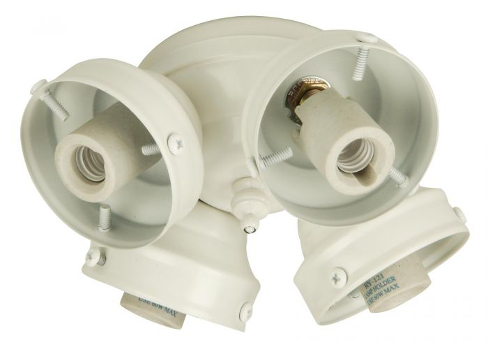4 Light Ceiling Fan Fitter - F405L-W