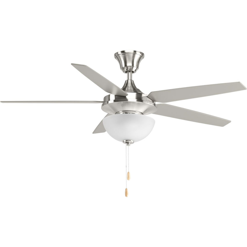 AirPro 54" 5-Blade Brushed Nickel Ceiling Fan