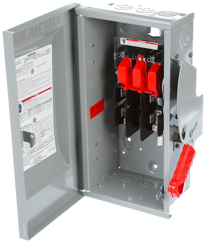 60A 3P 600V 3W NON FUSED HD TYPE 1