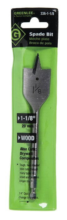 1-1/8" Spade Bit