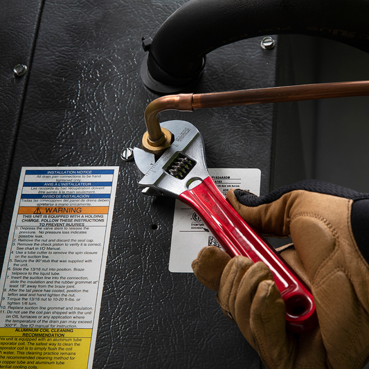 Adjustable Wrench, Extra Capacity 8-Inch