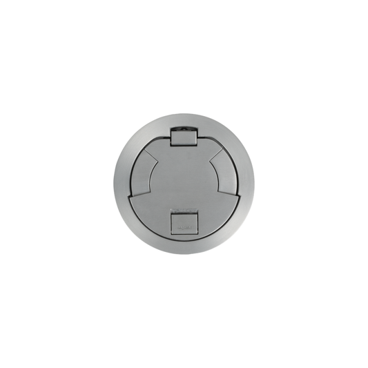 6IN SURFACE STYLE CVR ASSEMBLY AA BRUSHED ALUMINUM
