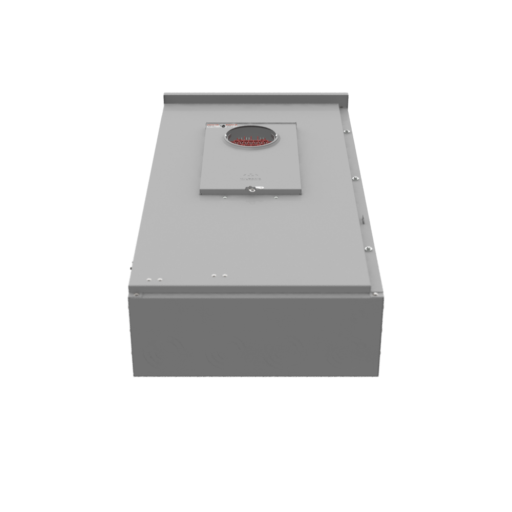 13 Terminal Ringless 2 Large Closing Plates Test Switch Prewired 26in-51in-10in Painted Steel Single Front Lift Off Screw Cover Long Island Lighting Company