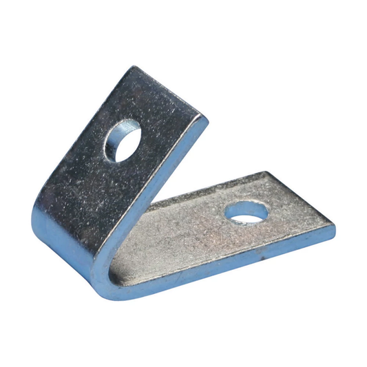 1-1 Hole Closed Corner Angle Bracket, EG, 45° x 3.5" x 2.5"