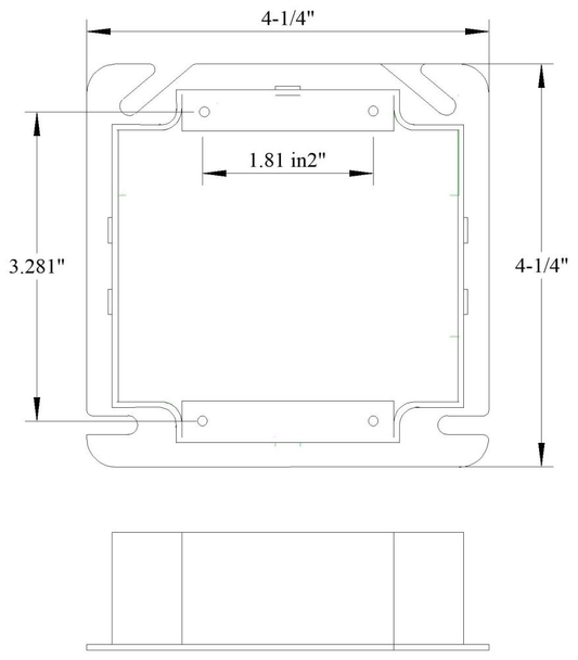 11274, Square Box Cover