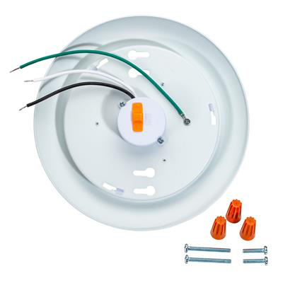 15W LED Surface Mount Disk Light - CCT Selectable, 6”
