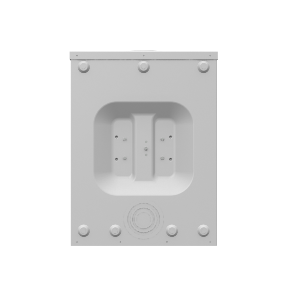 4 Terminal Ringless Small Hub Open Triplex Ground