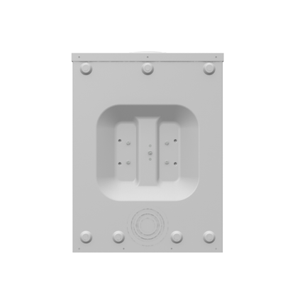 4 Terminal Ringless Small Hub Open Triplex Ground