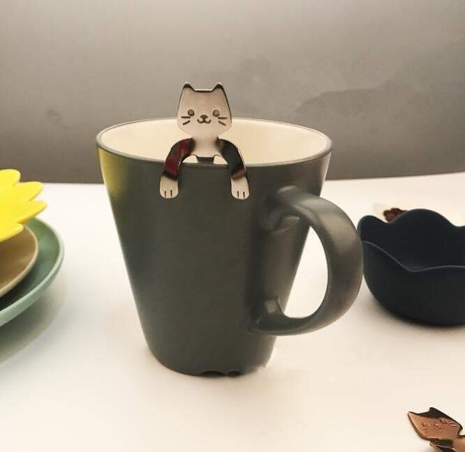 Cartoon Cat Teaspoon