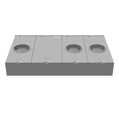 5 Terminal Ringless 2 Large Closing Plates Lever Bypass 3 Position Long Island Lighting Company