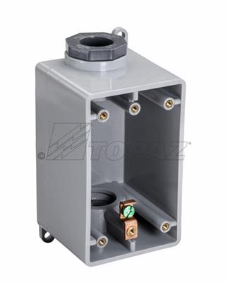 1/2" Single FDC Weatherproof Box