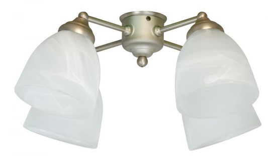 4 Light Universal Fan Light Kit - LK401-W-LED