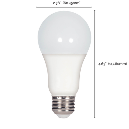 15 Watt; A19 LED; Frosted; 3000K; Medium base; 220 deg. Beam Angle; 120 Volt