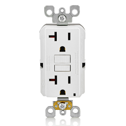 20 Amp SmartlockPro® GFCI Receptacle/Outlet