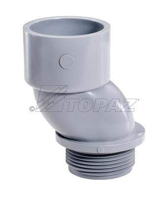2" Schedule 40 PVC Meter Offset